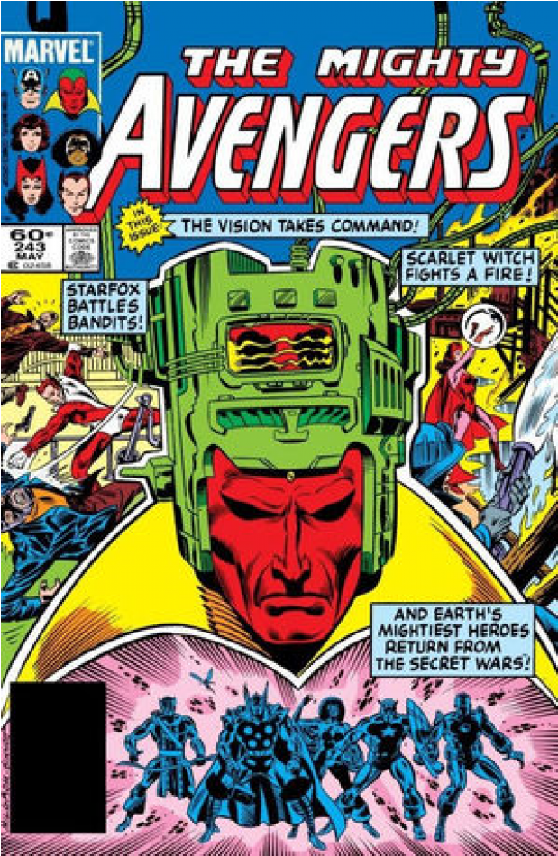Купете Comics 1984-05 The Avengers - Avengers 243 Clipart (950x950), Png Download