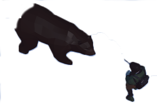 American Black Bear Clipart (614x658), Png Download