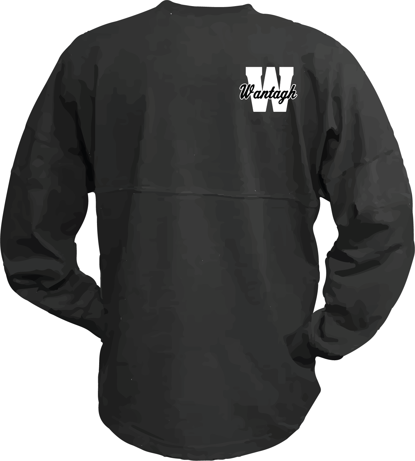 M Billboard Front - Long-sleeved T-shirt Clipart (1356x1505), Png Download