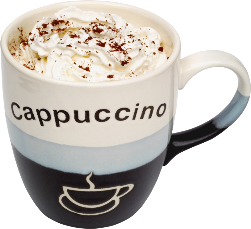 Cup Of Cappuccino Png Picture - Cappuccino Png Clipart (824x746), Png Download