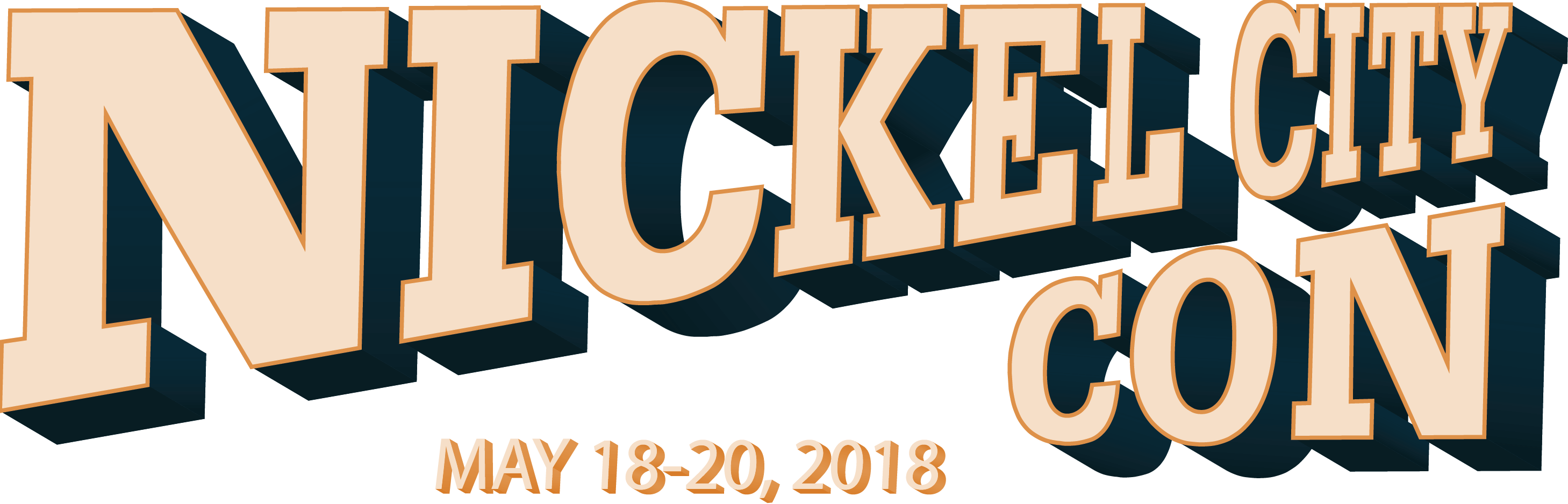 Nickel City Con Logo Clipart (2917x938), Png Download