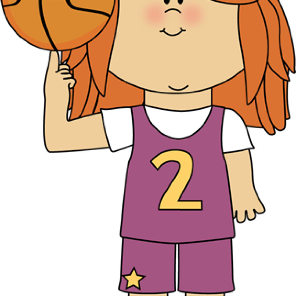 Royalty Free Girl Techflourish Collections Girls Clip - Girl Basketball Clip Art - Png Download (1024x1024), Png Download
