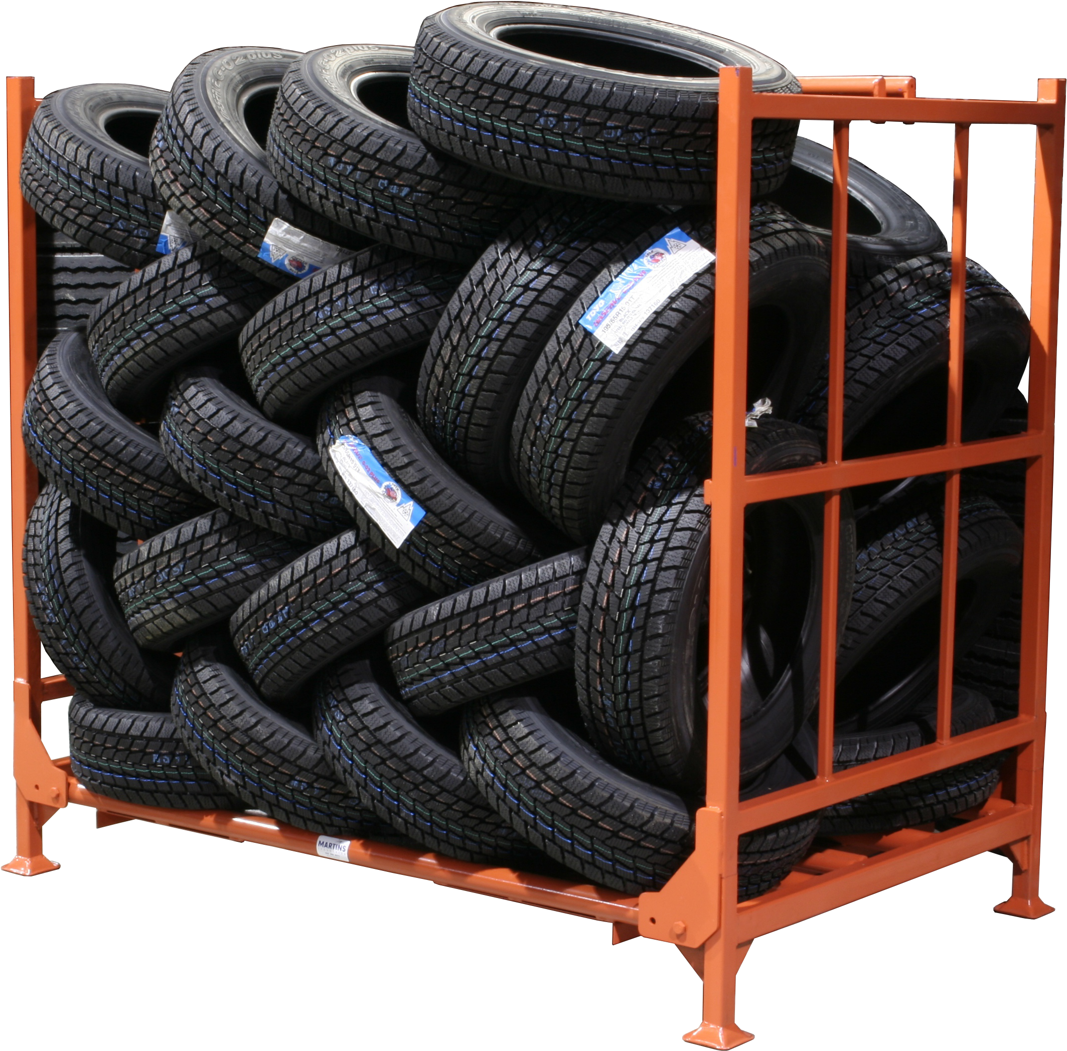 Storing Tires - Jaulas Para Almacenar Neumaticos Clipart (2904x2300), Png Download