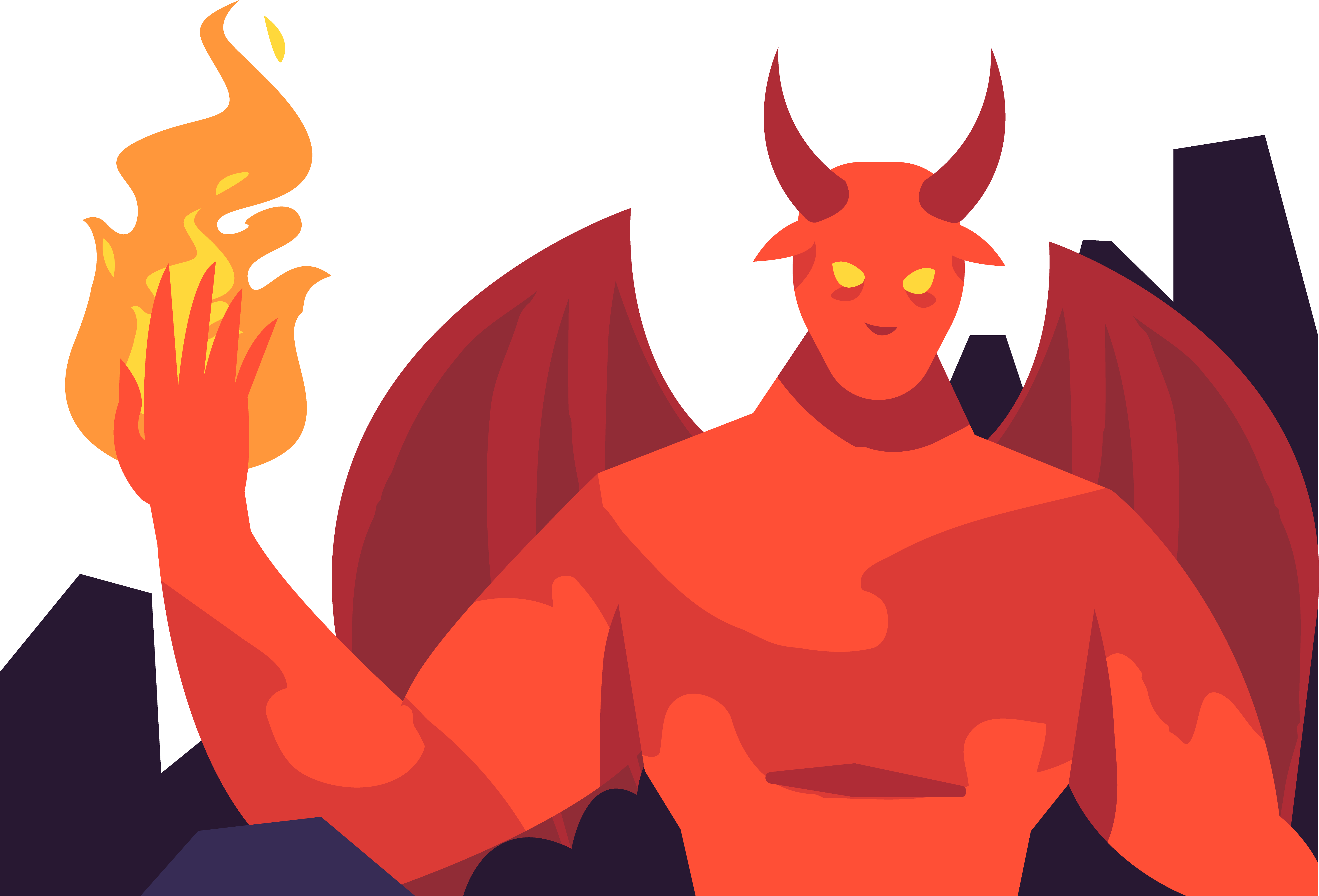 Daemon png. Дьявол на белом фоне. Дьявол вектор. Демон векторный. Демон на прозрачном фоне.