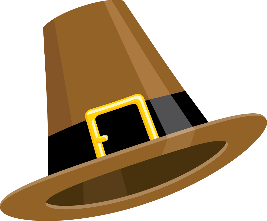 Pilgrim Hat Clipart - Large Size Png Image - PikPng