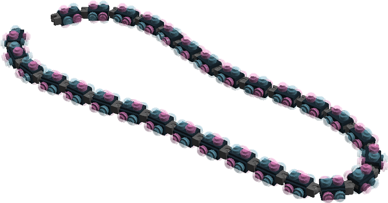 Bling Bling Necklace - Bead Clipart (788x412), Png Download
