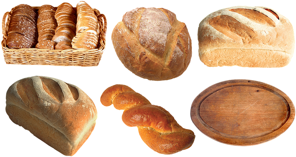 Framed Art For Your Wall Muffin Baguette Loaf Bread - Bread Clipart (960x526), Png Download