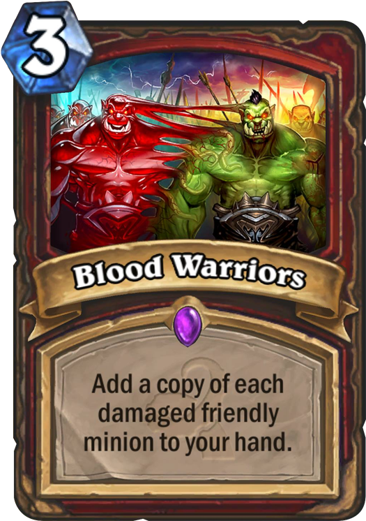 Blood Warriors Card - Master's Call Hunter Clipart (567x811), Png Download