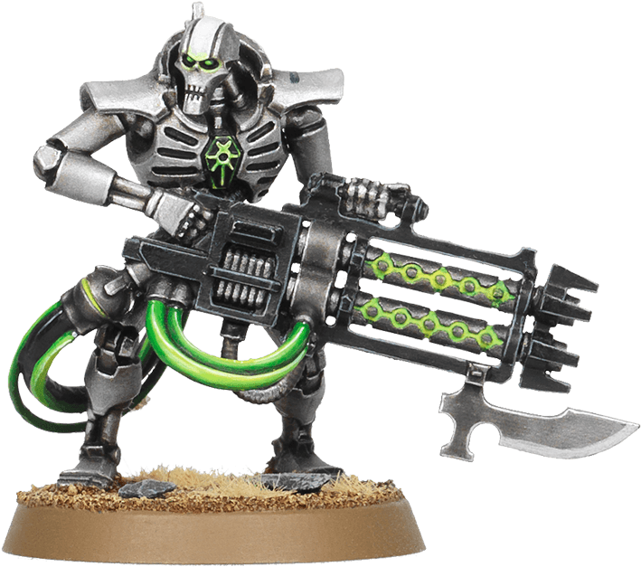 Immortals - Warhammer 40000 Figurki Necrons Clipart (710x888), Png Download