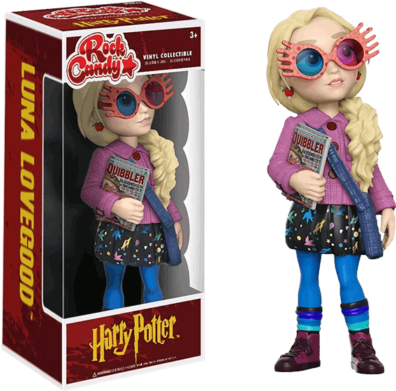 Luna Lovegood Rock Candy 5” Vinyl Figure - Luna Lovegood Rock Candy Clipart (600x600), Png Download