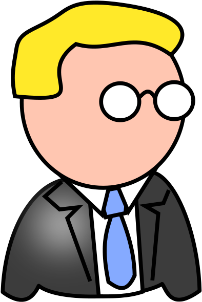 Businessman Clipart Png - Business Man Clipart Transparent Png (637x900), Png Download
