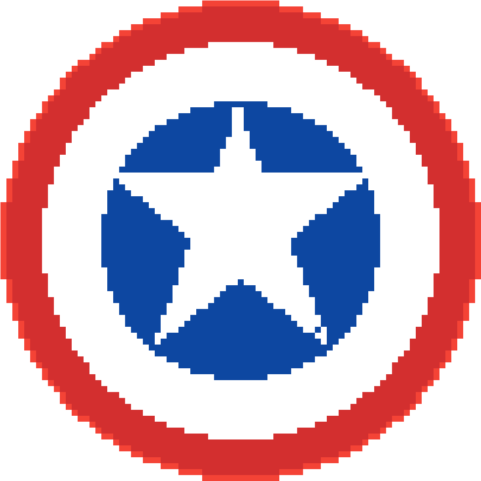 Captain America Shield - Captain America Birthday Decorations Clipart (1200x1200), Png Download