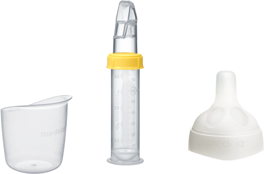 Feeding - Feeder Finger Medela Clipart (1400x788), Png Download