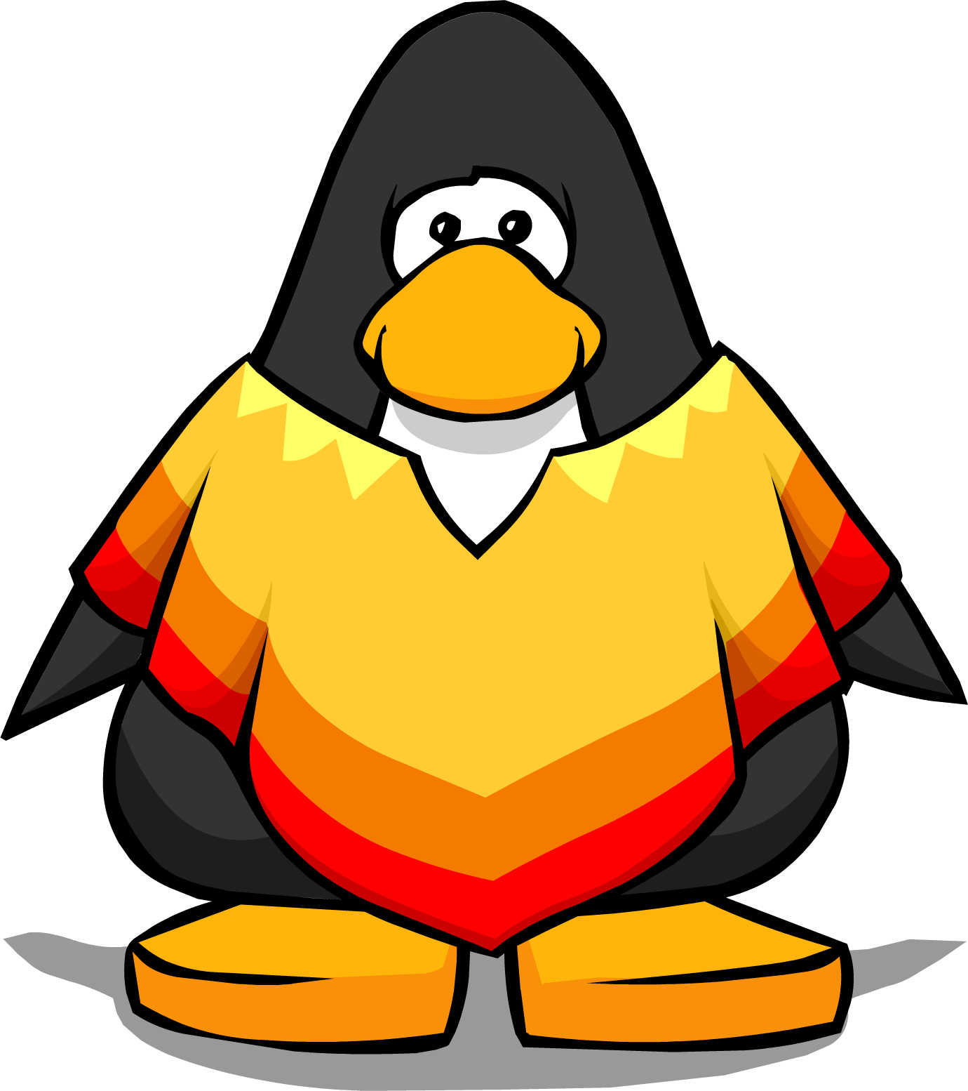 Picture Download Image From A Player Card Png Club - Club Penguin Clipart (1380x1554), Png Download