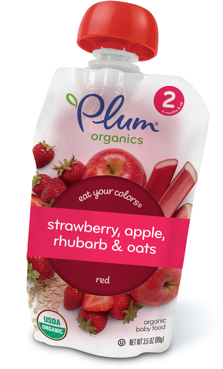 Plum Organics Eat Your Colors Clipart (1200x1505), Png Download