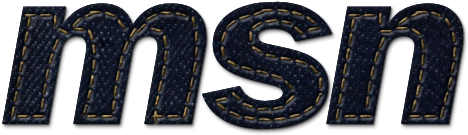 Jean, Social, Logo, Msn, Denim Icon - Msn Clipart (600x600), Png Download