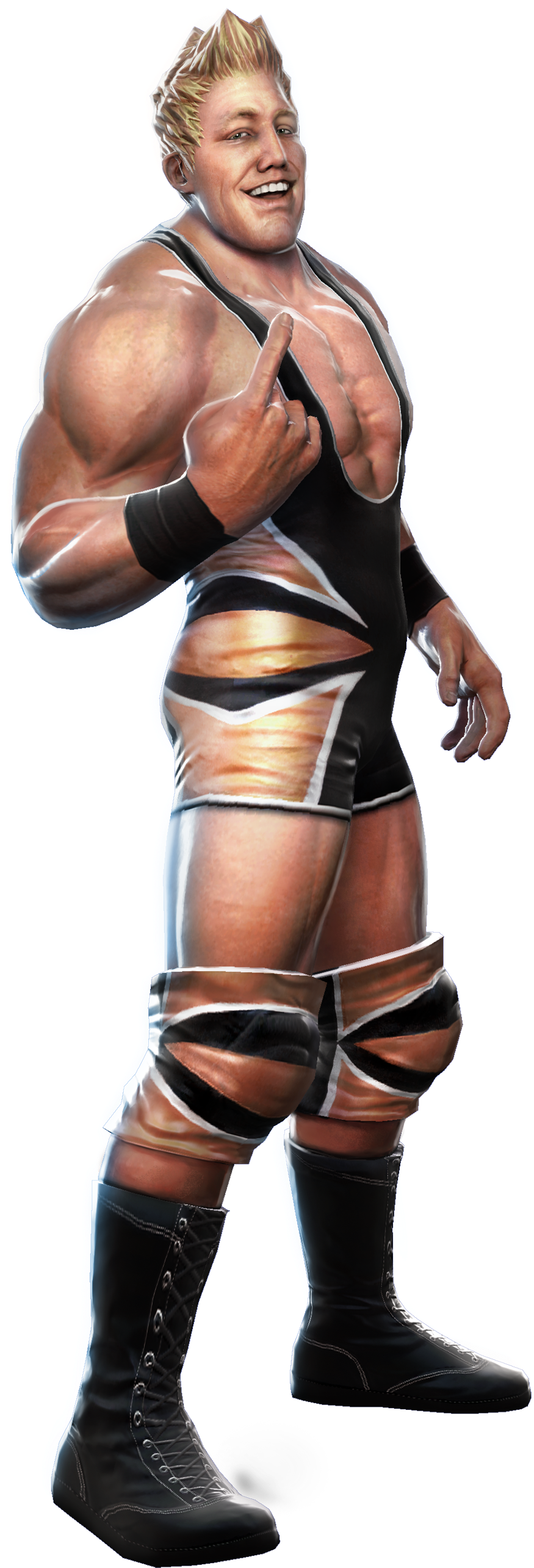 Hulkhogan Allstars Render Jackswagger - Wwe All Stars Jack Swagger Clipart (473x1000), Png Download