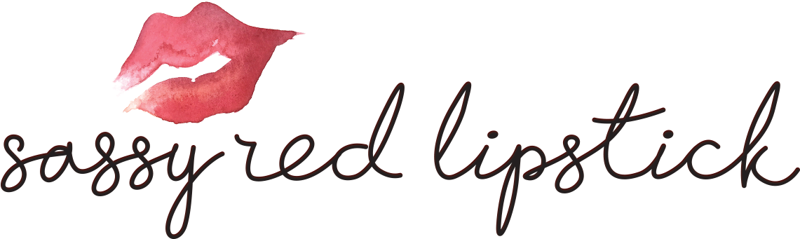 Logo - Sassy Red Lipstick Logo Clipart (1180x353), Png Download