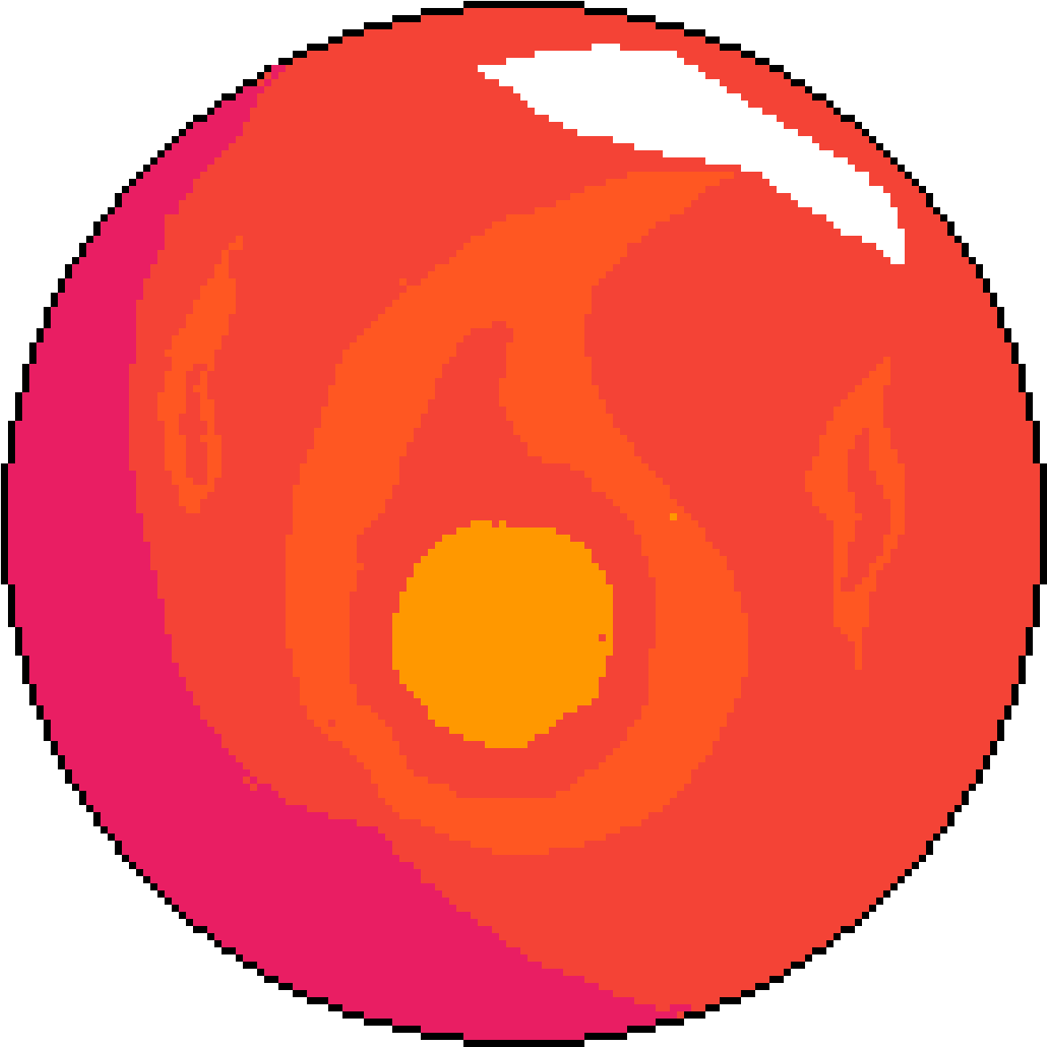 Fire Orb - Profesiones Y Oficios Clipart (1200x1200), Png Download