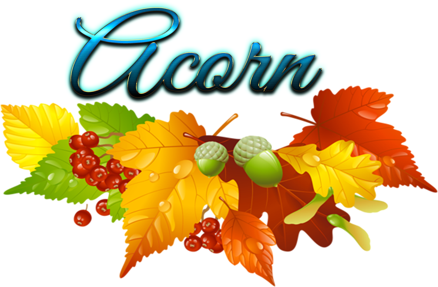 Fall Leaves Wreath Clipart - Png Download (1622x1190), Png Download