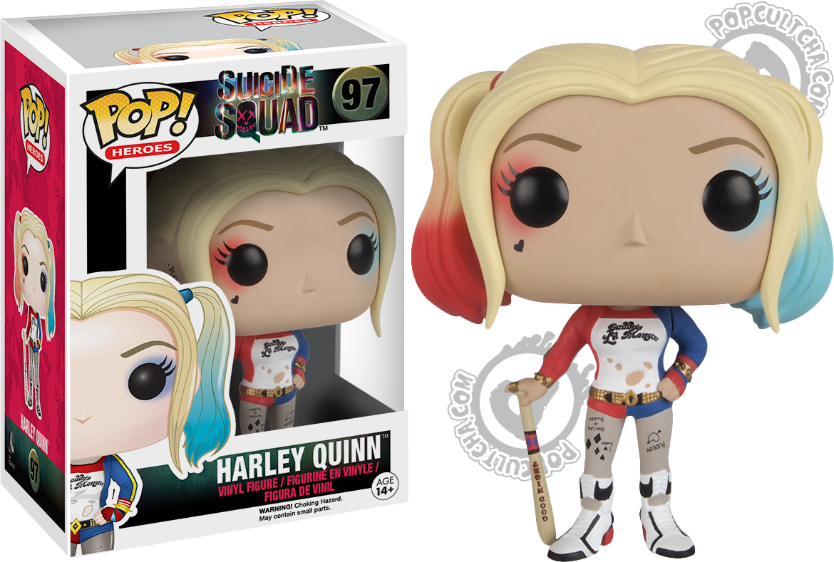 Harley Quinn Pop Vinyl Figure - Funko Pop Harley Quinn Clipart (1170x789), Png Download