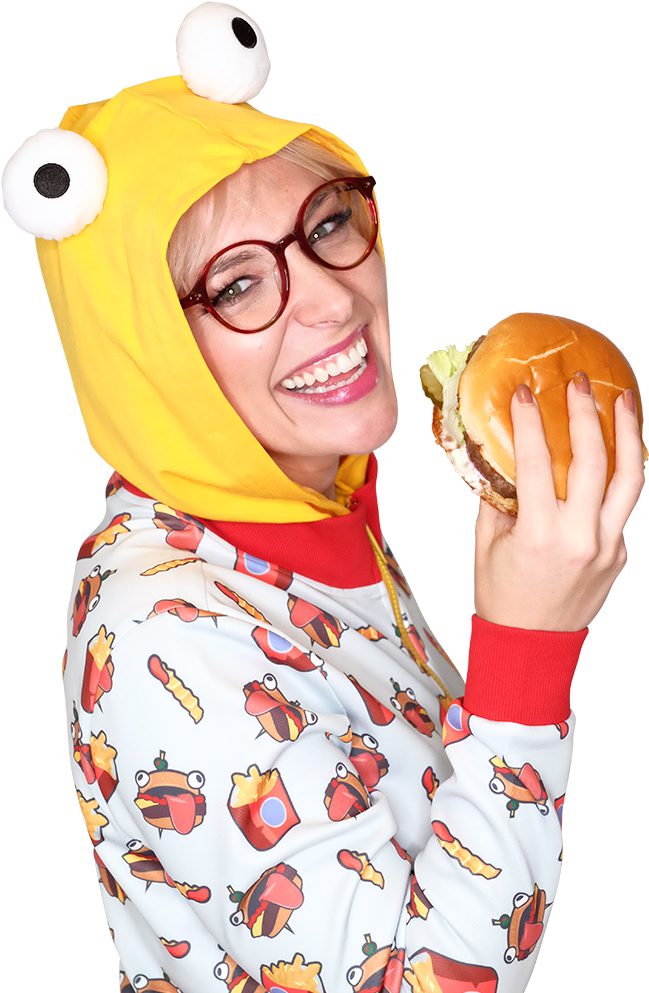 Fortnite Fans Can Get A Real-life Durrr Burger Onesie - Onesie Fortnite Real Life Clipart (1000x1000), Png Download