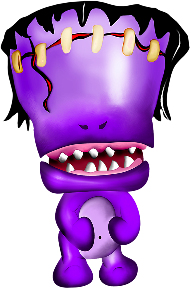 Monsters ‿✿⁀°••○ Cartoon - Monster Clipart (692x1024), Png Download