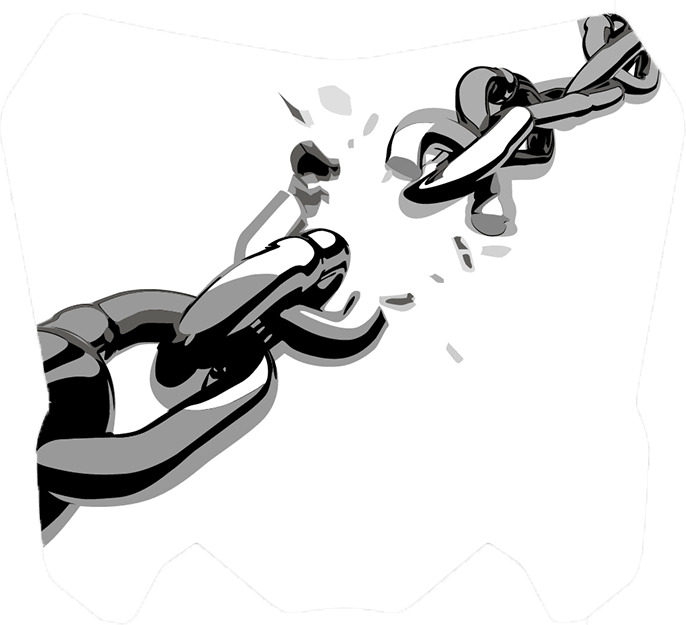 Breaking Chains Clipart (686x625), Png Download
