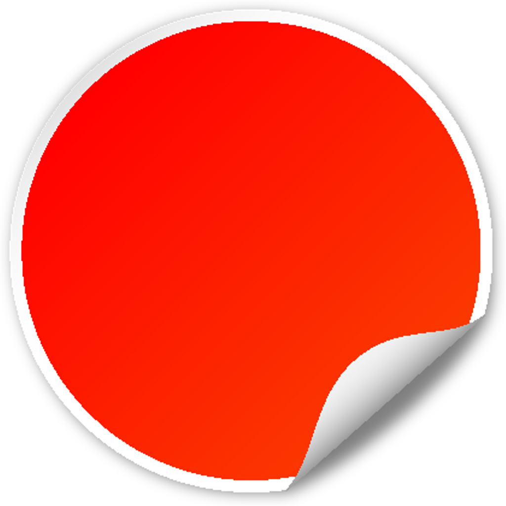 Circulo Rojo Png - Banner Lingkaran Vector Clipart (1024x1024), Png Download