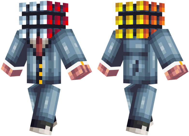 Rubik's Cube - Minecraft Cat Alien Skin Clipart (804x576), Png Download