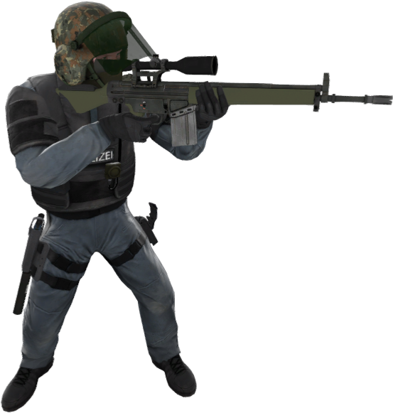 Counter Strike Png Cs Png - Csgo Counter Terrorist Png Clipart (587x605), Png Download