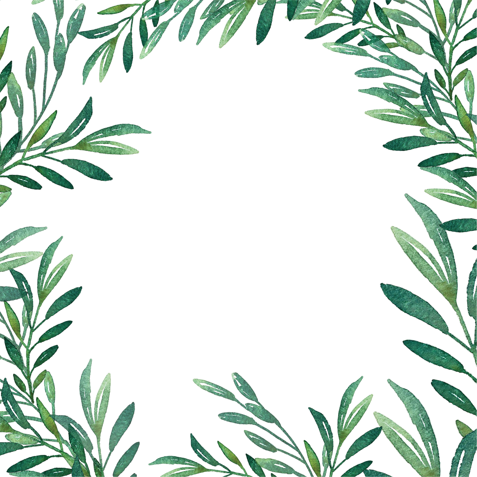 Greenery Png Clipart (1576x1576), Png Download