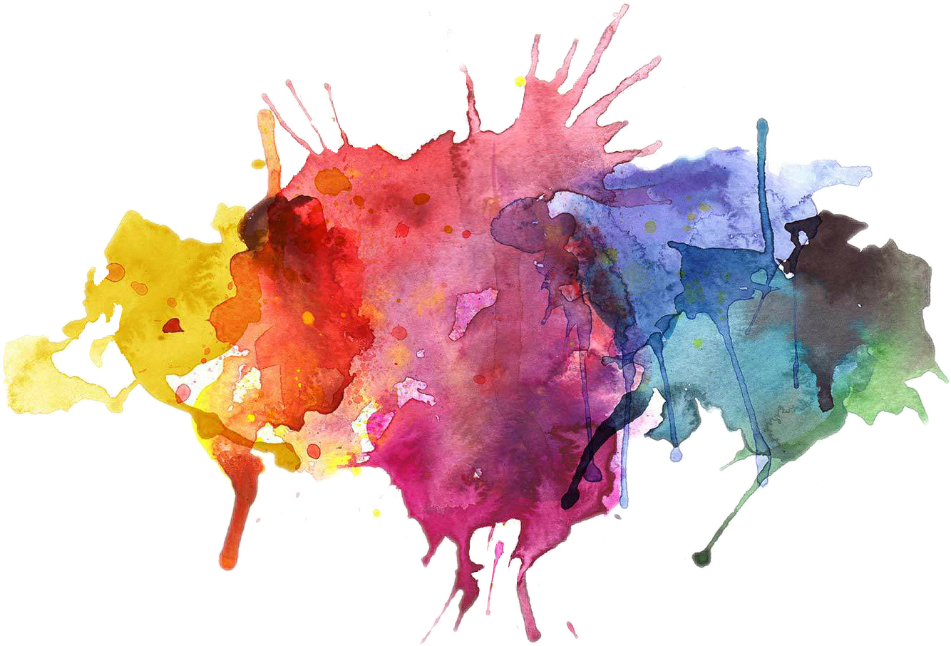 Splashcolor Sticker Clipart (1024x695), Png Download