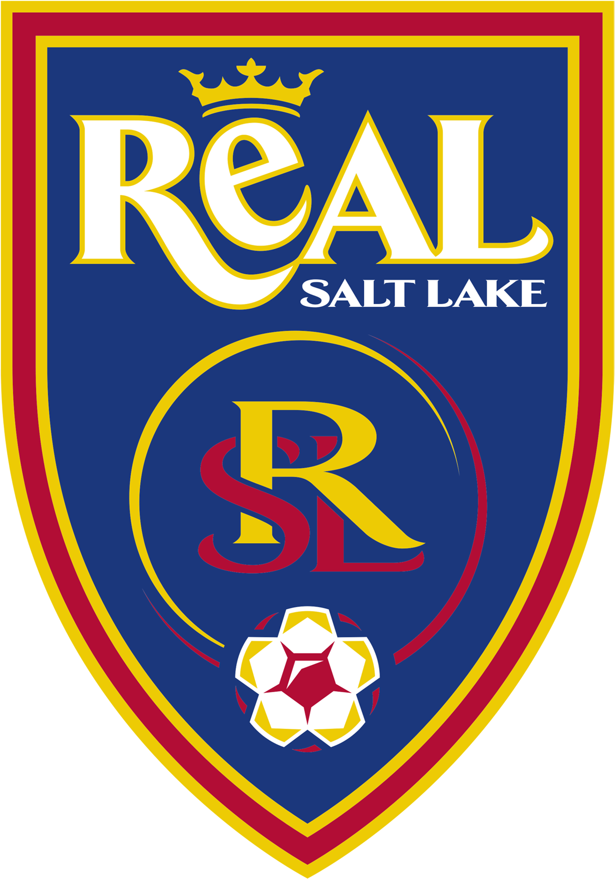 Real Salt Lake Transparent Image - Real Salt Lake Soccer Clipart (1280x1812), Png Download