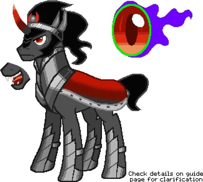 Mlp King Sombra , Png Download - Mlp King Sombra Clipart (651x585), Png Download