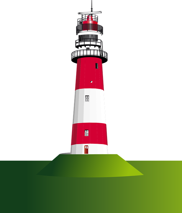 Lighthouse Clipart (617x720), Png Download