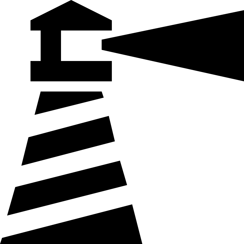Png File Svg - Lighthouse Icon Png Clipart (980x980), Png Download