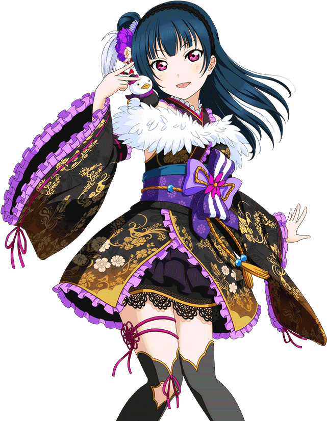 I Love Traditional Outfits And This Is Very Beautifully - ラブ ライブ ヨハネ Clipart (1024x1024), Png Download