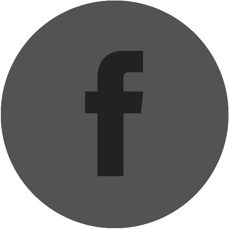 Gray Facebook Icon - Gloucester Road Tube Station Clipart (796x796), Png Download