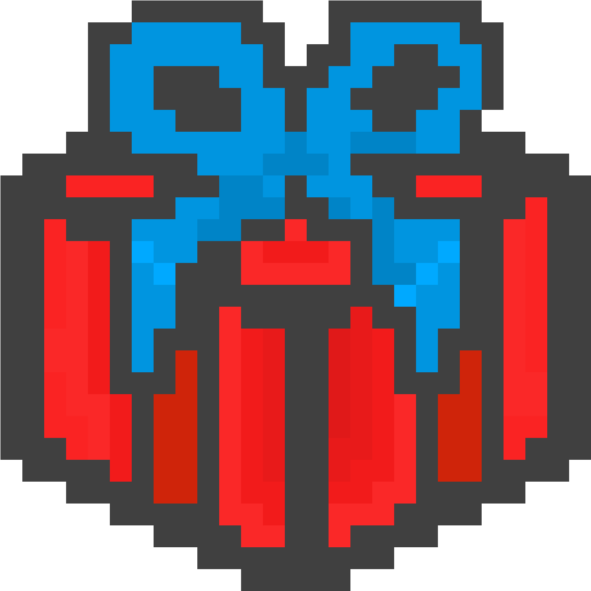 Pixel Present - Laptop Pixel Art Png Clipart (1665x1485), Png Download