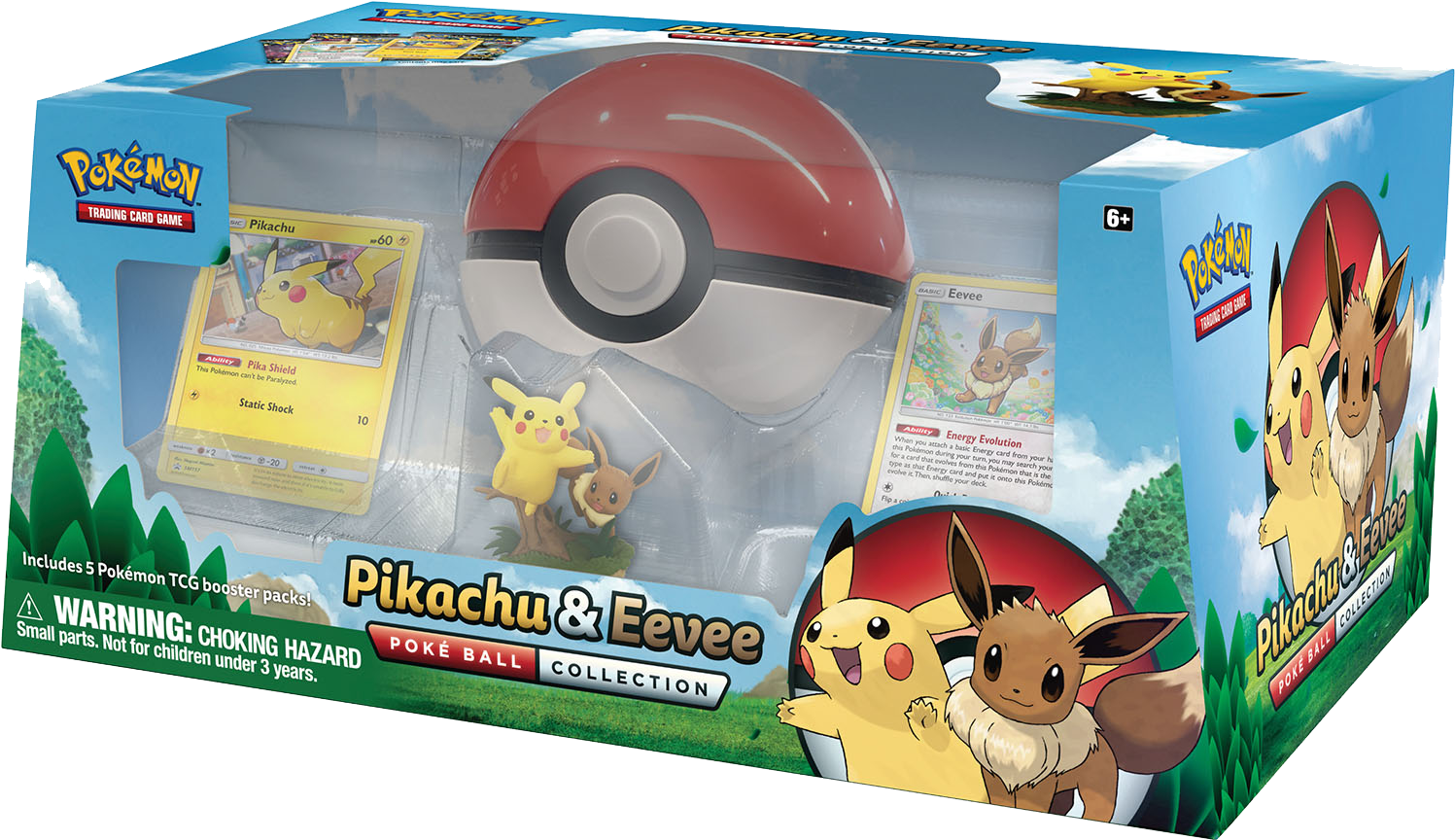 Home / Products / Pokemon / Pikachu & Eevee Poké Ball Clipart (1497x864), Png Download