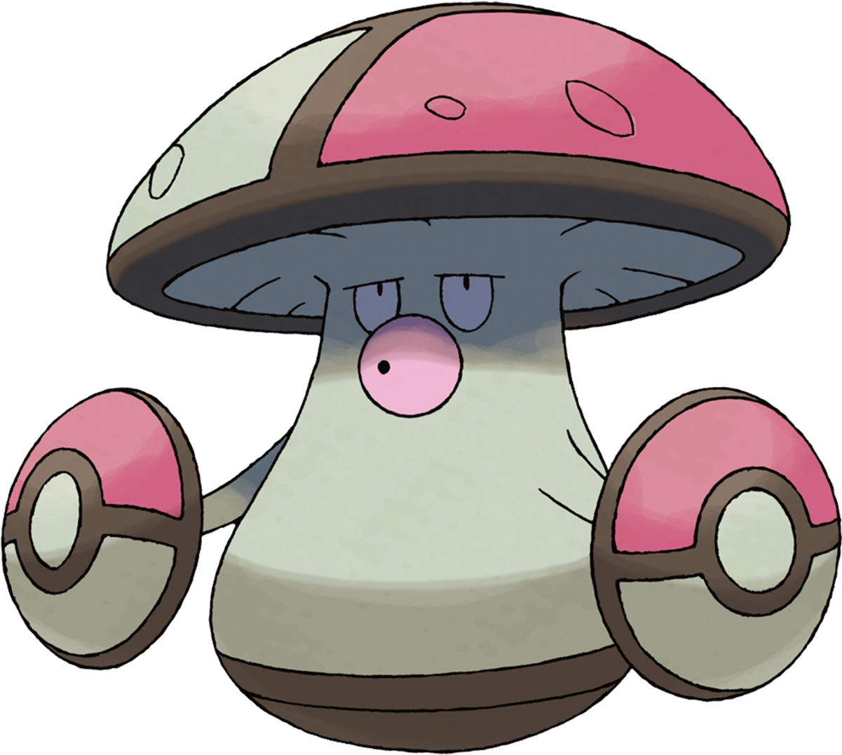 Amoonguss - Amongus Pokemon Clipart (1200x1200), Png Download