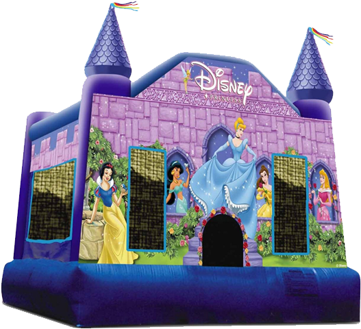 Thomas The Train Inflable And Sports Bounce House Just - Disney Princess Clipart (740x493), Png Download