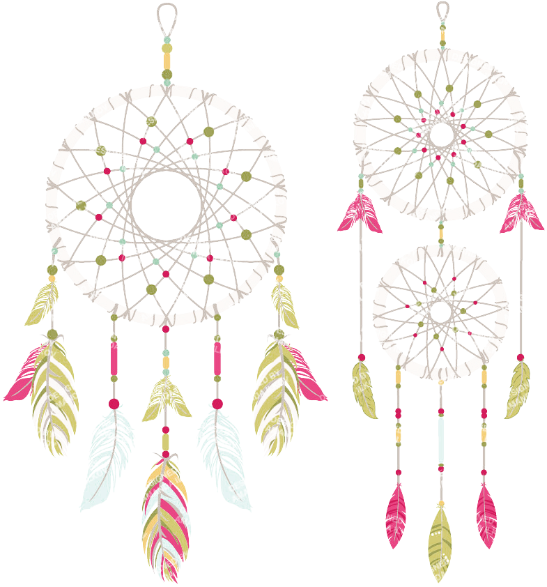 Dream Catcher Transparent Png - Transparent Background Dreamcatcher Png Clipart (864x864), Png Download