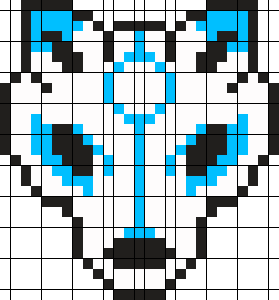 Wolf Dream Catcher Perler Bead Pattern / Bead Sprite - Dream Catchers Out Of Perler Beads Clipart (568x610), Png Download