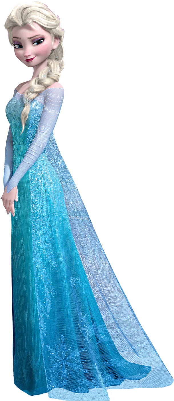 Elsa Clipart (772x1426), Png Download