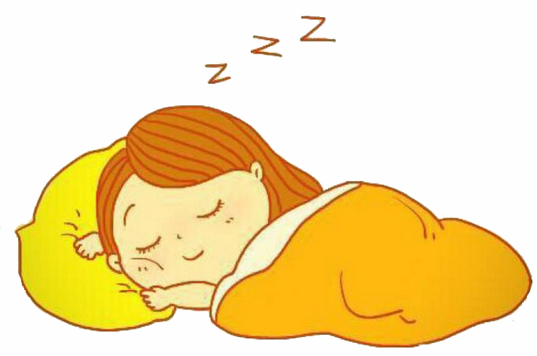 Sleep Png Clipart - Sleeping Cartoon Transparent Png (1086x720), Png Download