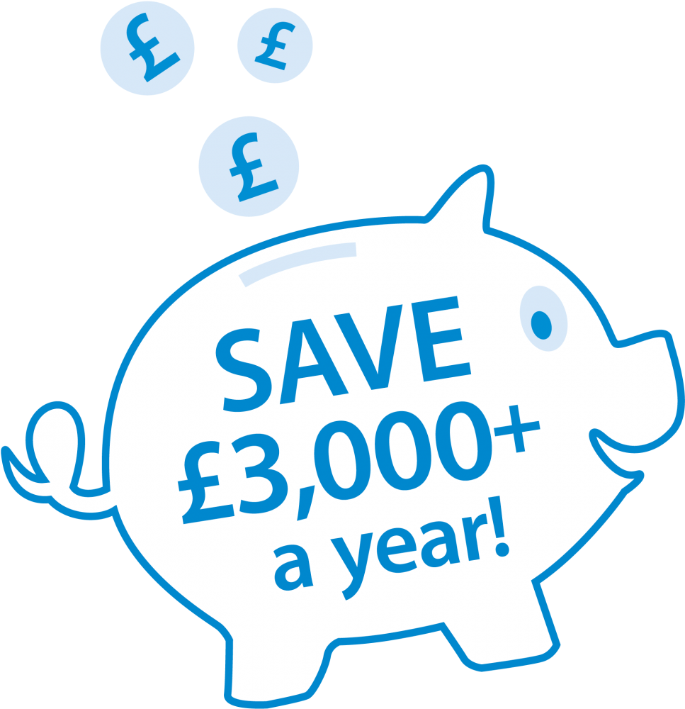 You Could Save £3000 A Year When You Quit Smoking - Illustration Clipart (1200x1200), Png Download