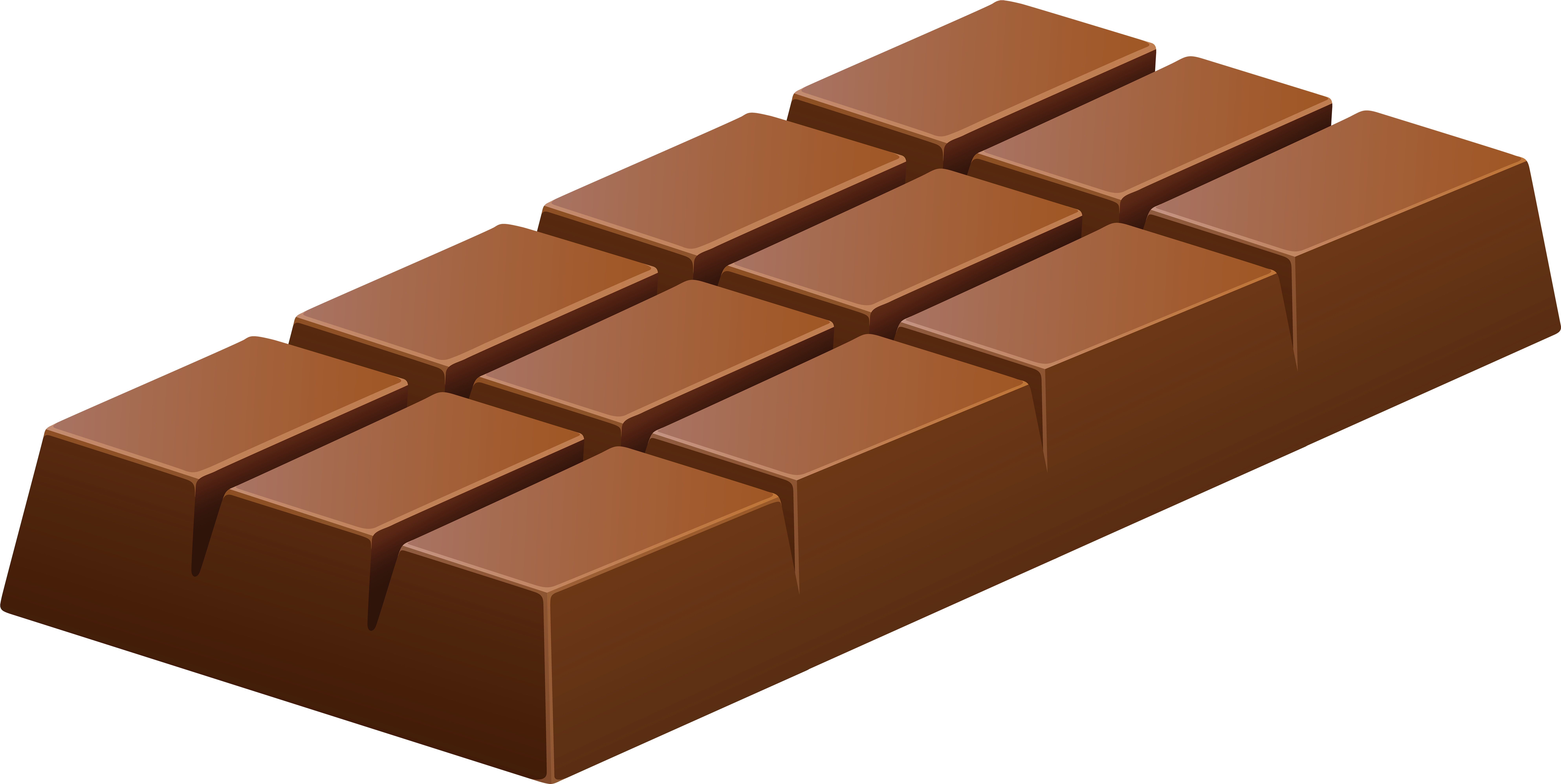 Black And White Download Clipart Chocolate Bar - Chocolate Animado - Png Download (8000x4078), Png Download