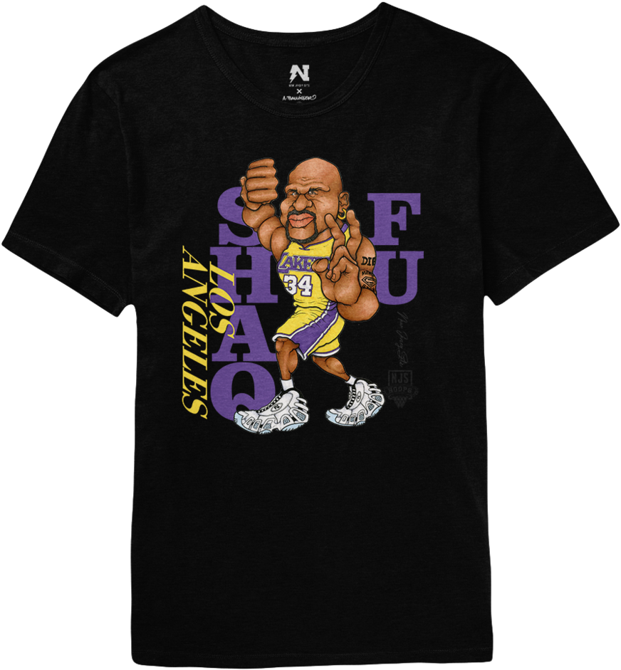 Shaq Fu Premium T-shirt - National Park Shirt Clipart (1024x1024), Png Download
